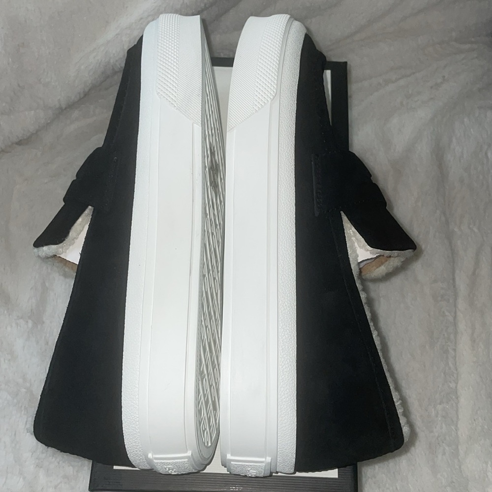 NWT J/SLIDES GILES Black Suede Slip-On Loafer Sneaker - Picture 13 of 16